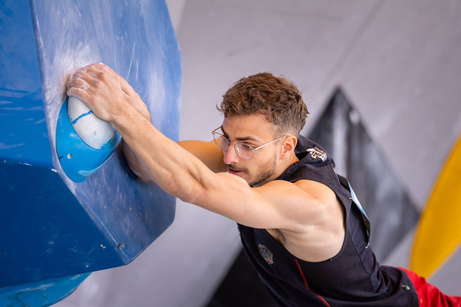 Sport climbing competition - photo by Jan Virt, Official World Climbing photographer