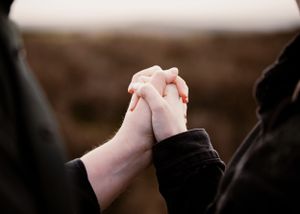 A couple wanders through the moorlands at sunset—an intimate and cinematic capture of love and adventure. Engagement, Elopement