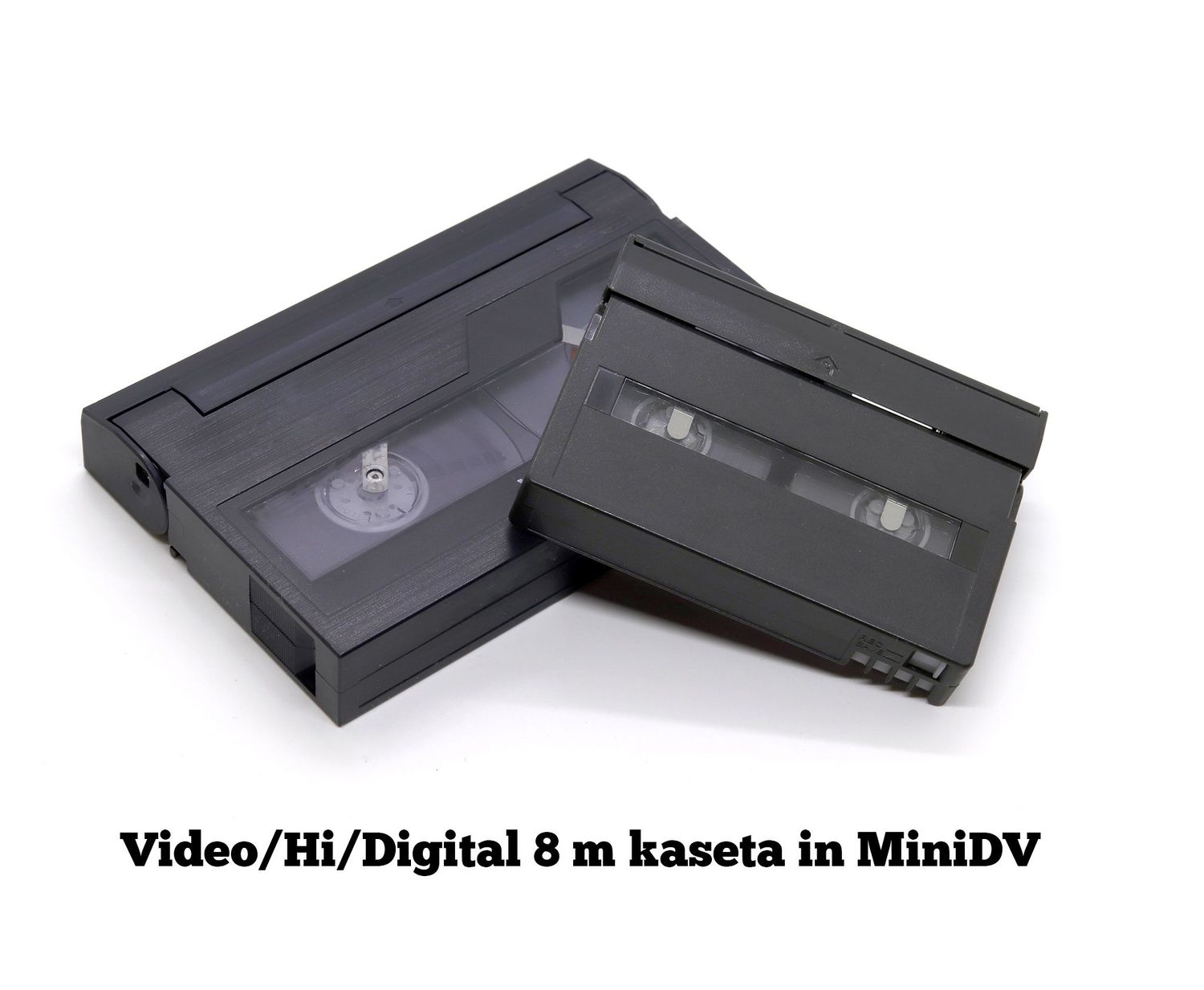Različne video kasete Video8, Hi8 in MiniDV za digitalizacijo starih posnetkov Brestanica foto colarič