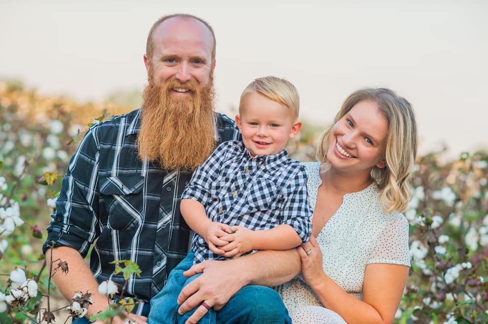 cotton field family session laughter and smiles captured moments to memories Opp Alabama