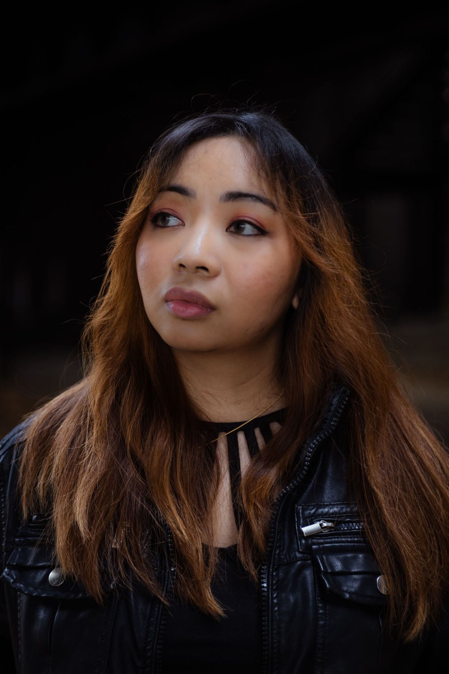 Street style portrait taken in Richmond Virginia by Chris Suits Photography
