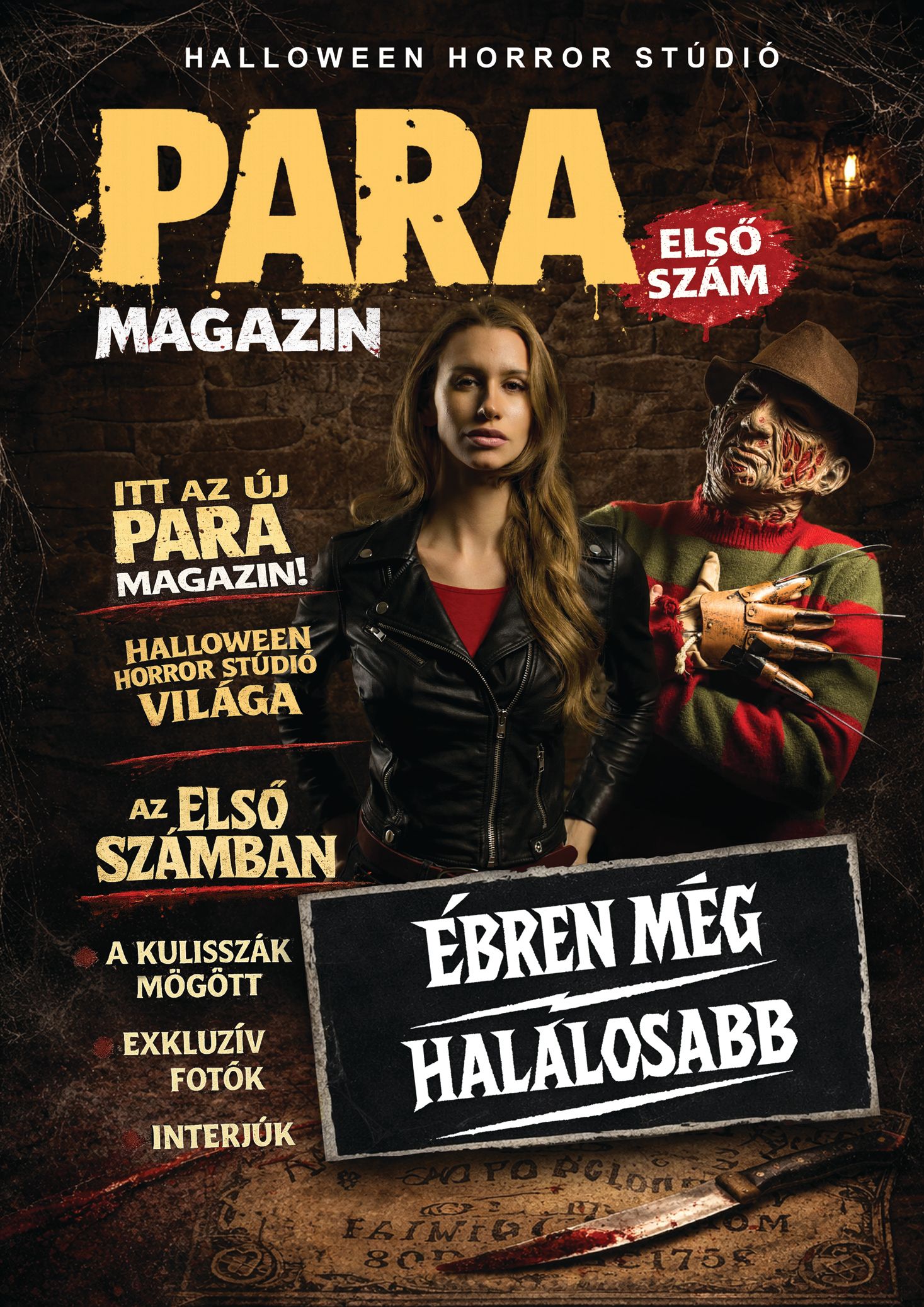 Megérkezett a PARA Magazin, első száma:
egy új horrorvígjátékra fókuszál,
ahol a rémálmok és a valóság határa elmosódik,
a humor sötét, a ká