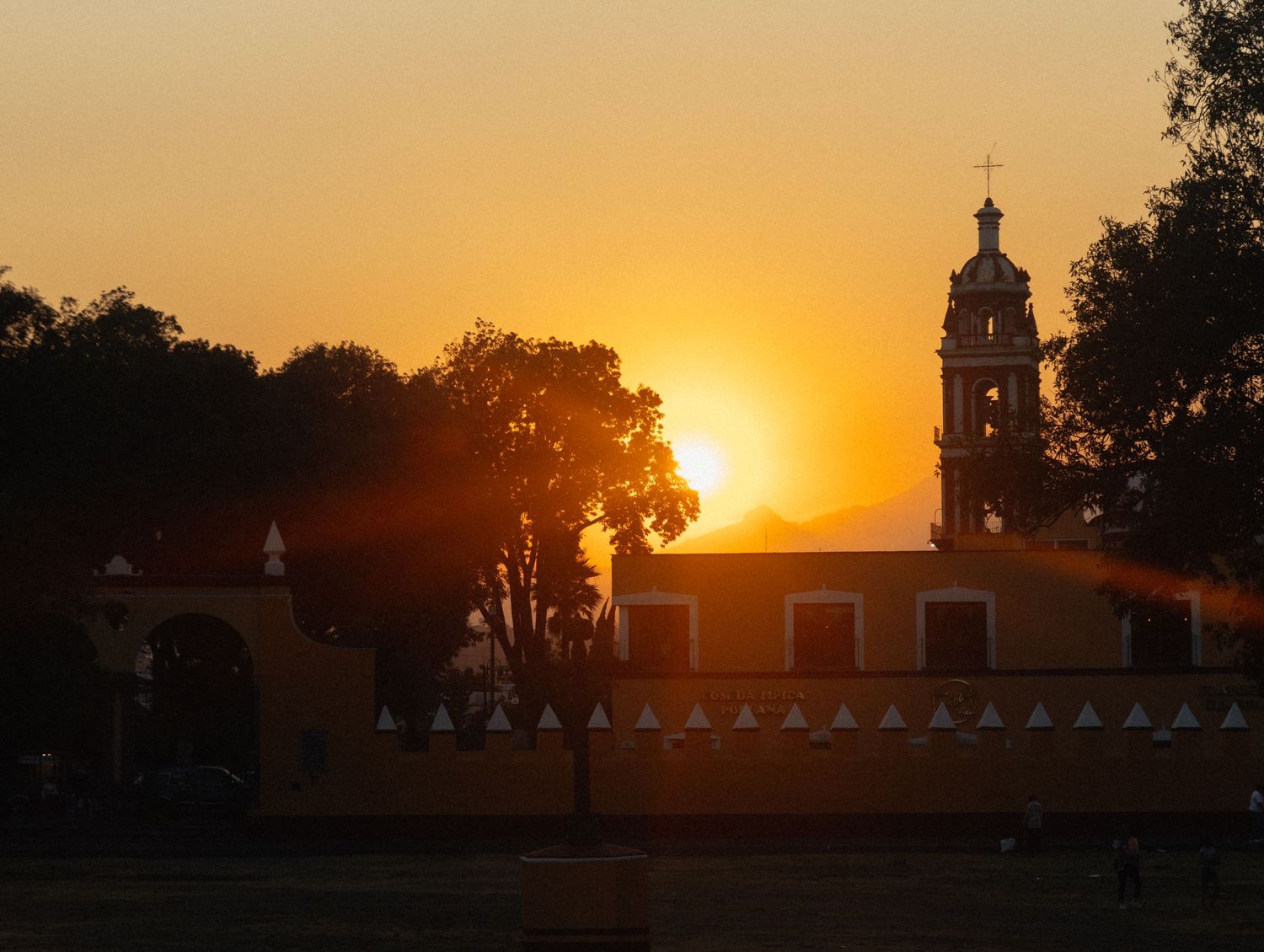 Sunset in Puebla, Mexico. 2024. Travel Photography. Landscape Photo.