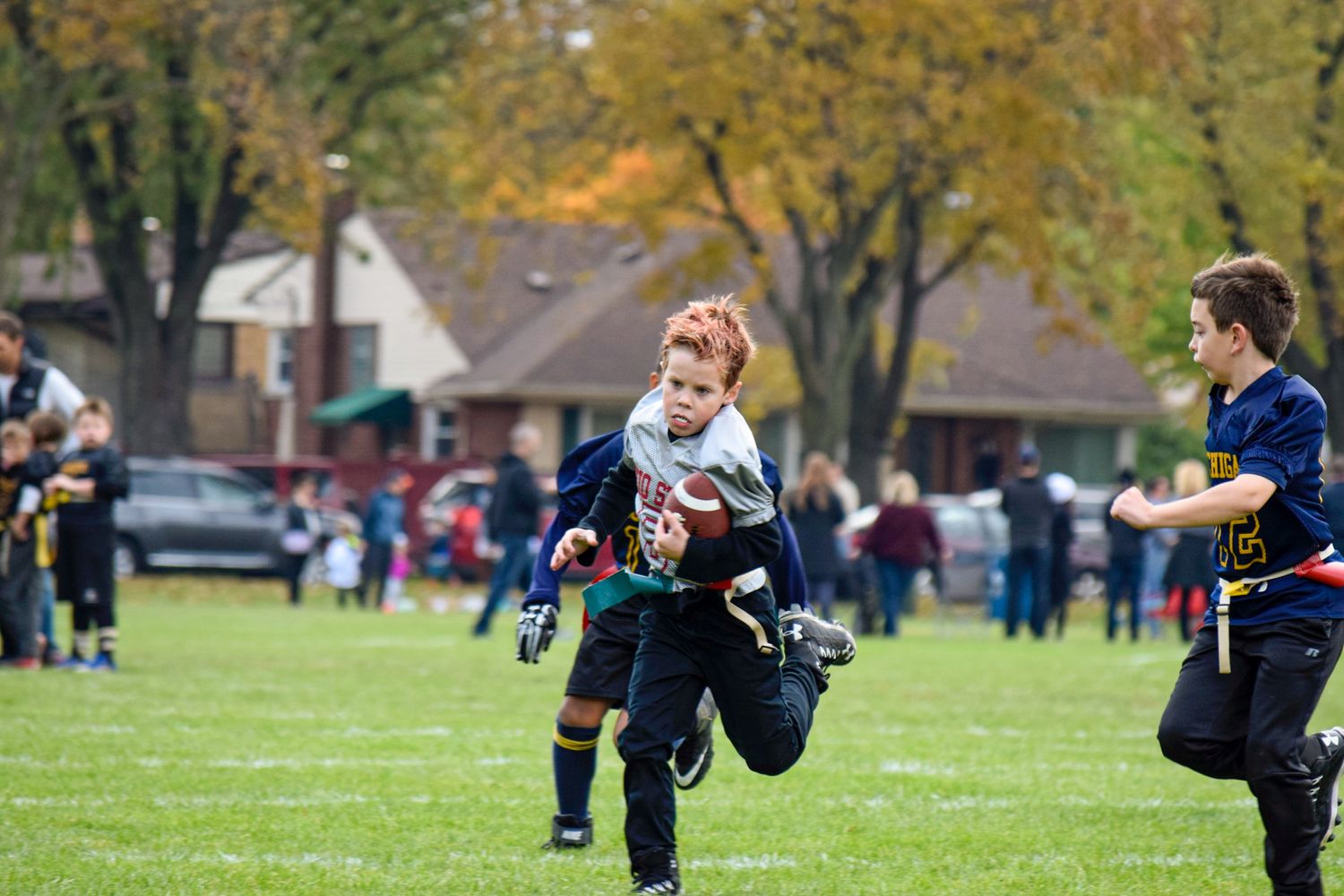 Youth Flag football photography