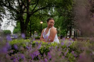 Casual portraits of woman