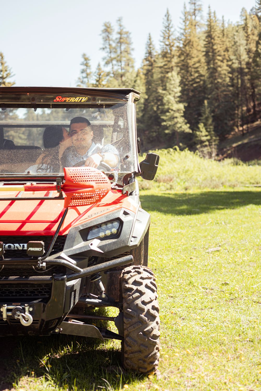 Engagement Photography in the mountains destination session