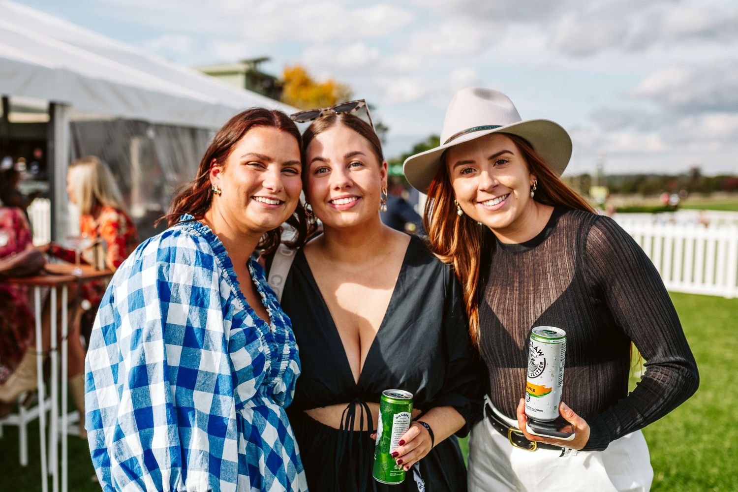 Queen of the west, Dubbo Jockey Club, 2024, 2 girls together smiling at the camera