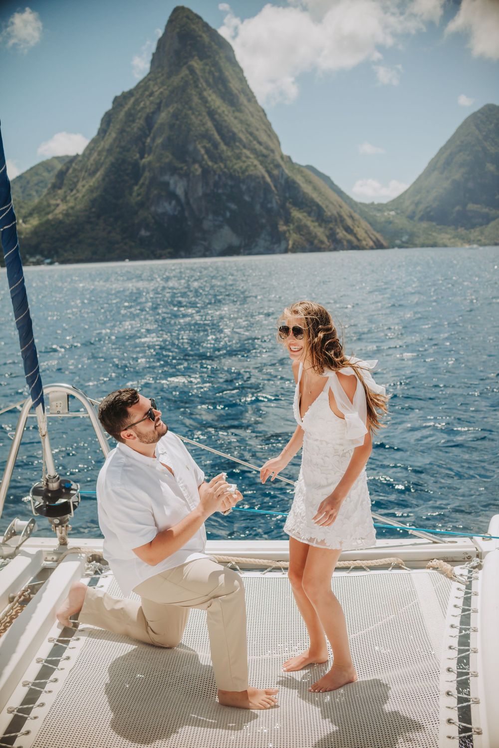 surprise proposal in Soufriere, St Lucia- St Lucia wedding photographer