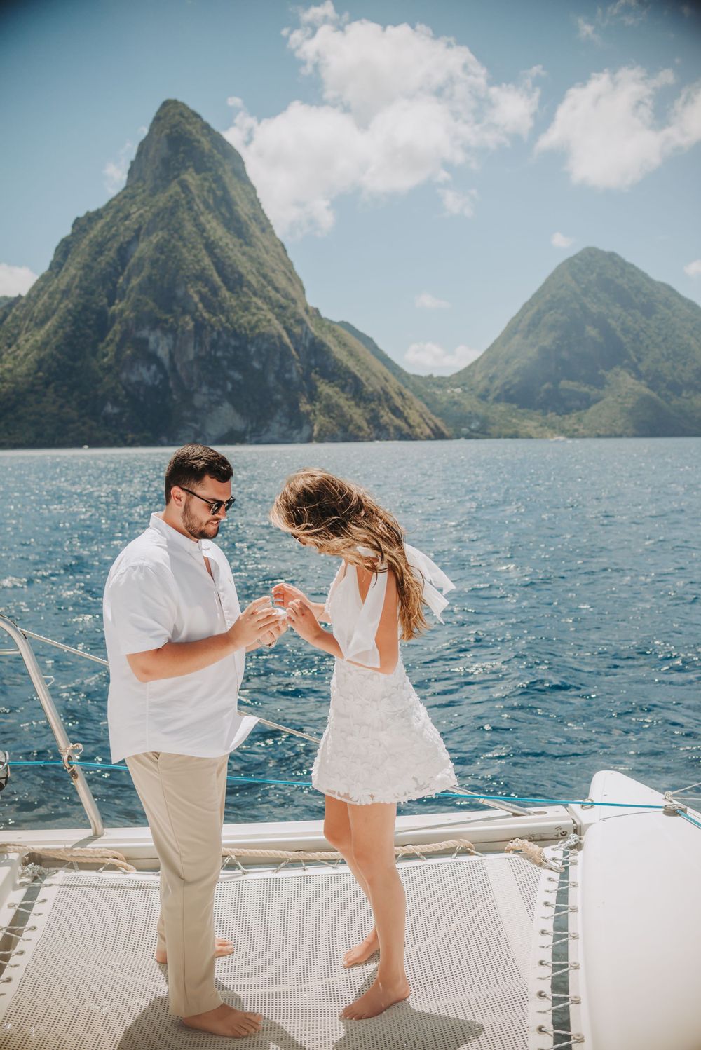 surprise proposal in Soufriere, St Lucia- St Lucia wedding photographer