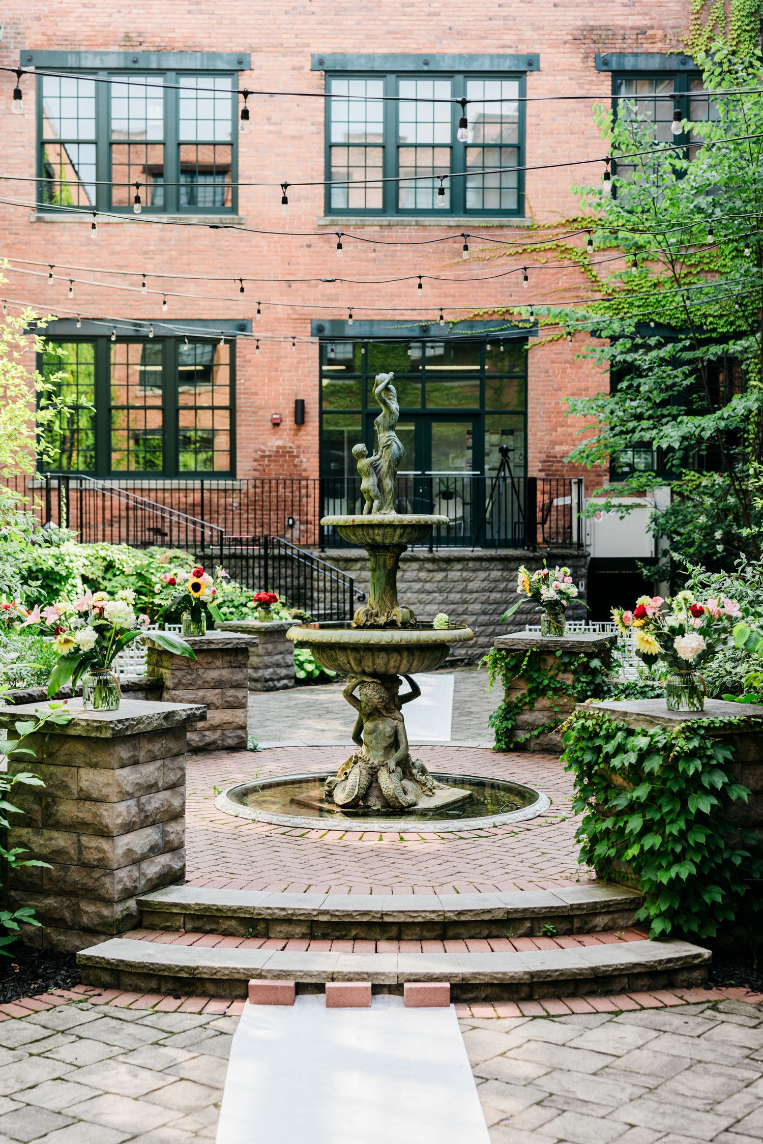 Photo of a wedding ceremony venue at Buffalo | destination wedding