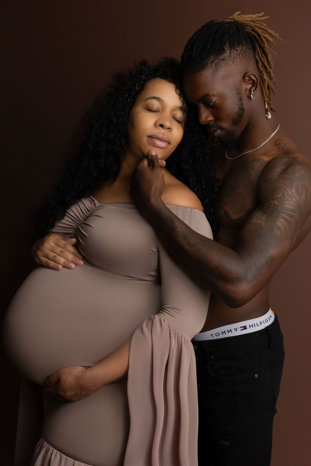 maternity studio photographer in greensboro