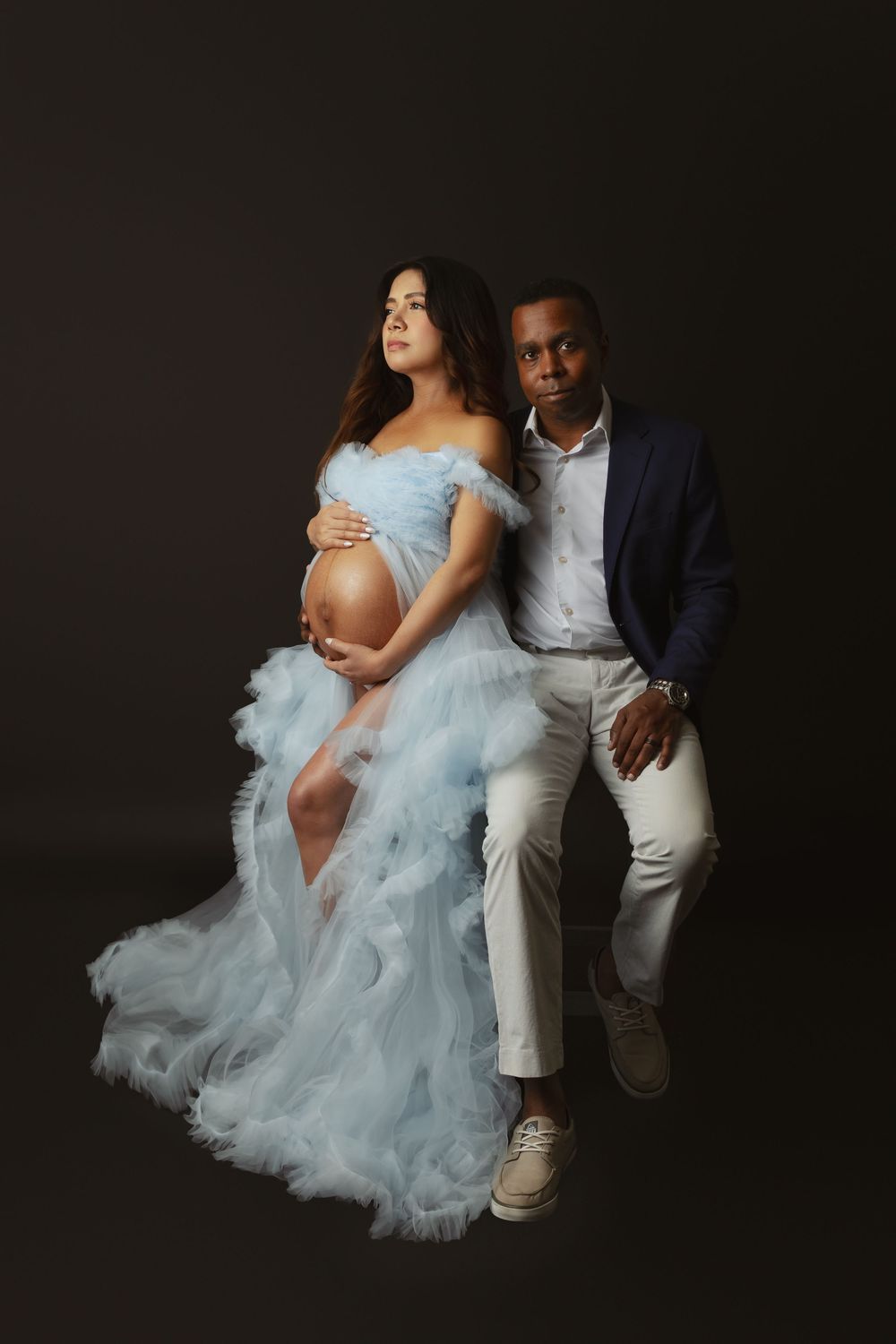 maternity studio photographer in greensboro