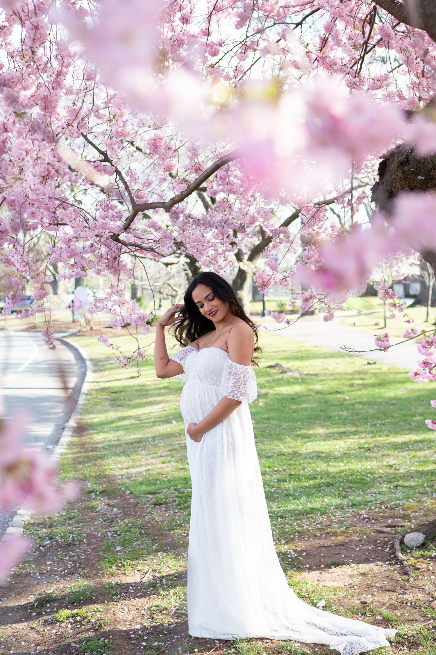 Cherry Blossom in Branch Brook Park Photo session