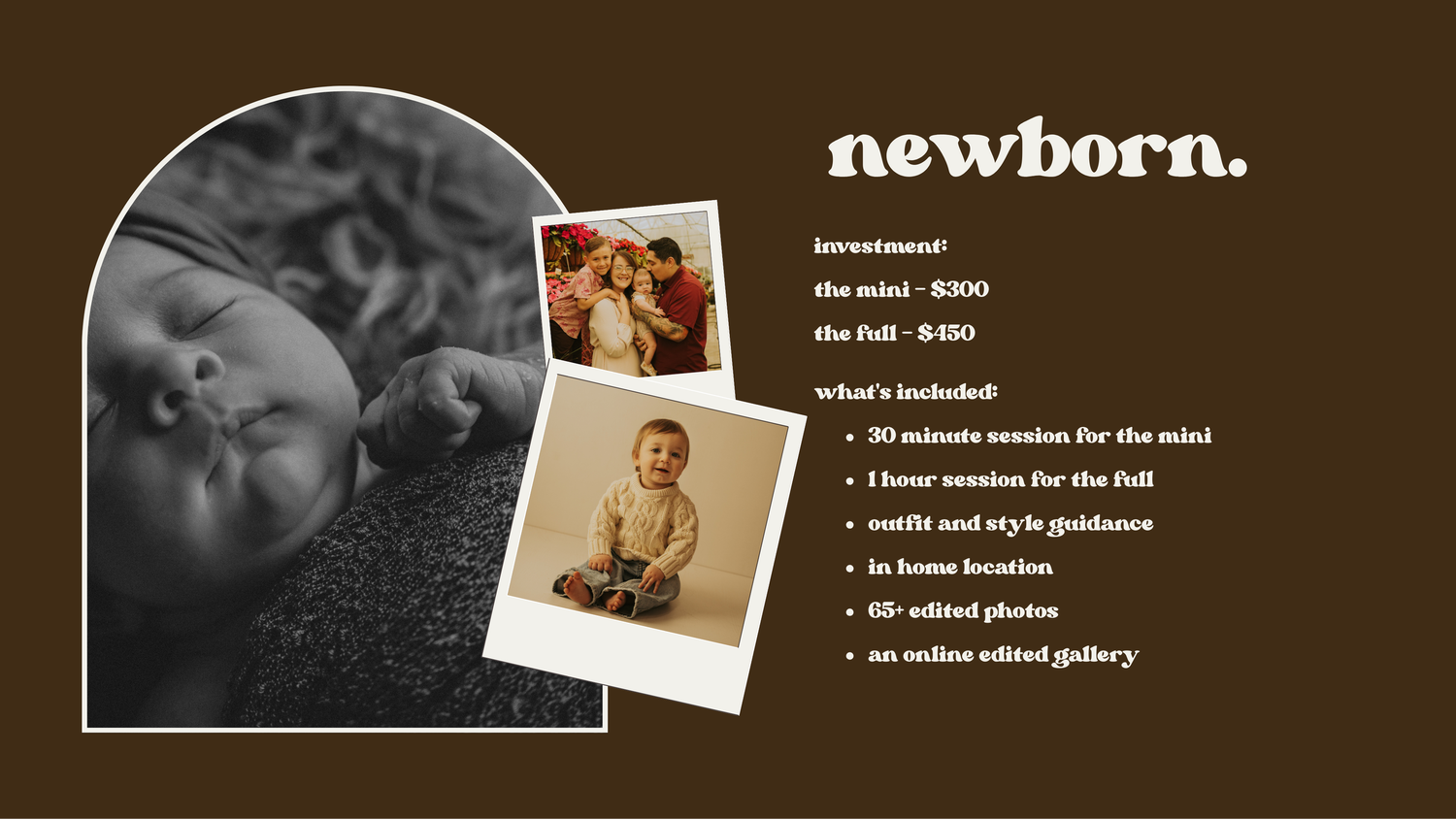 A collection of sepia-toned portrait photographs arranged in a collage layout against a dark brown background.