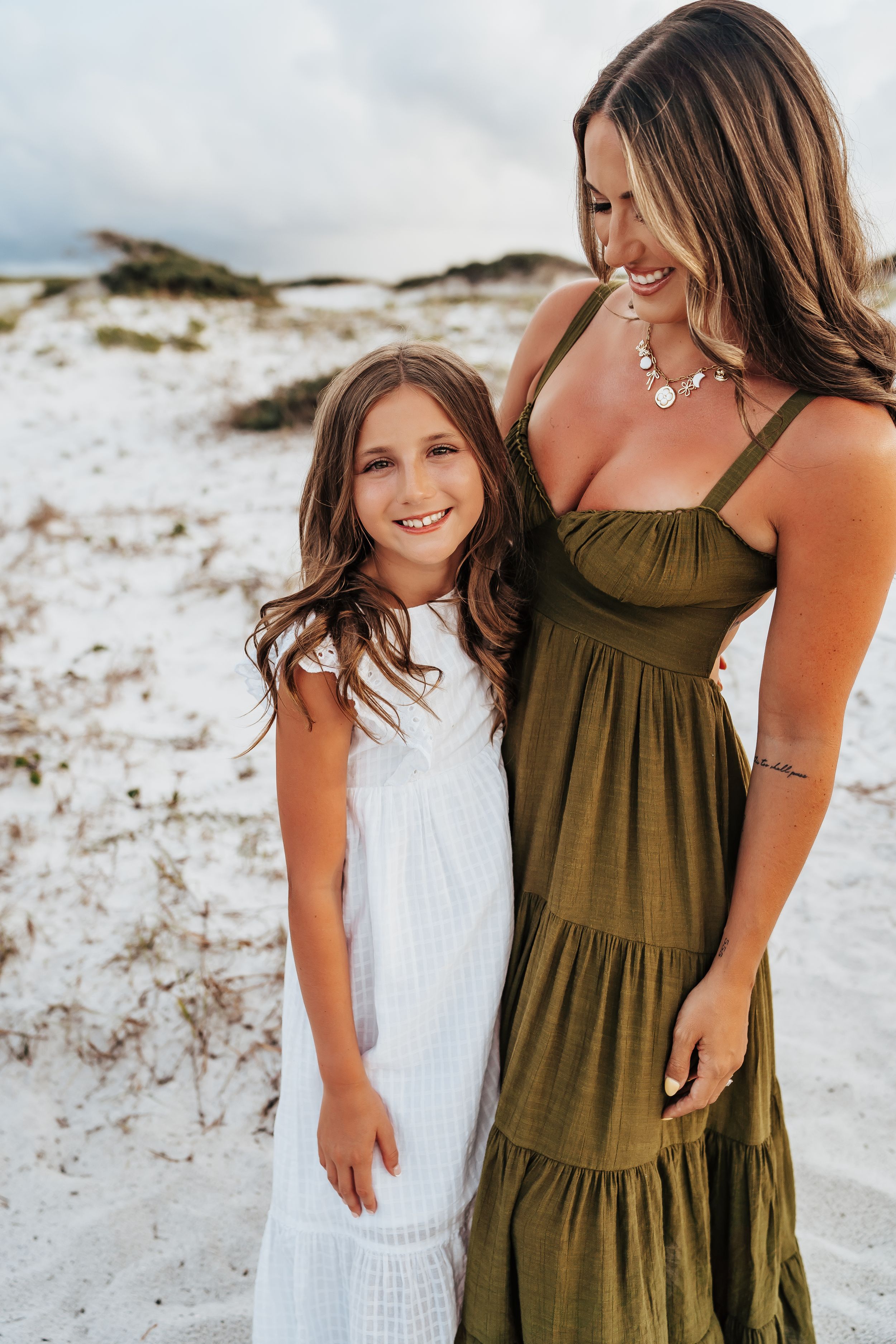30A Grayton Beach family photo session - 3 generations of mom, daughter, granddaughter