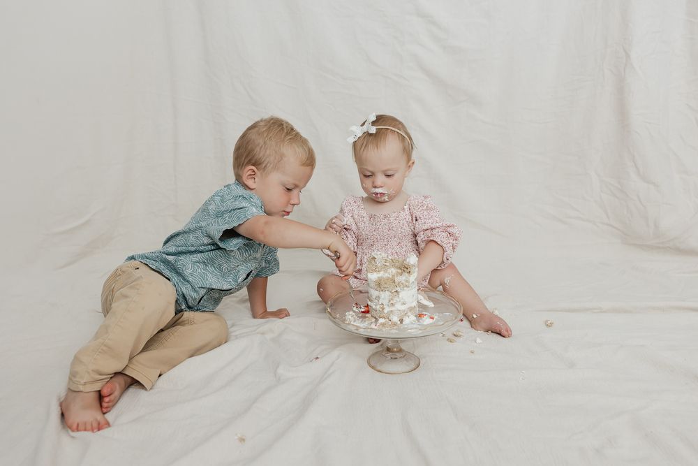 cake smash photo session