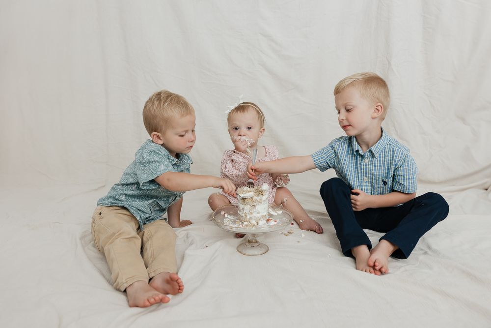 cake smash photo session