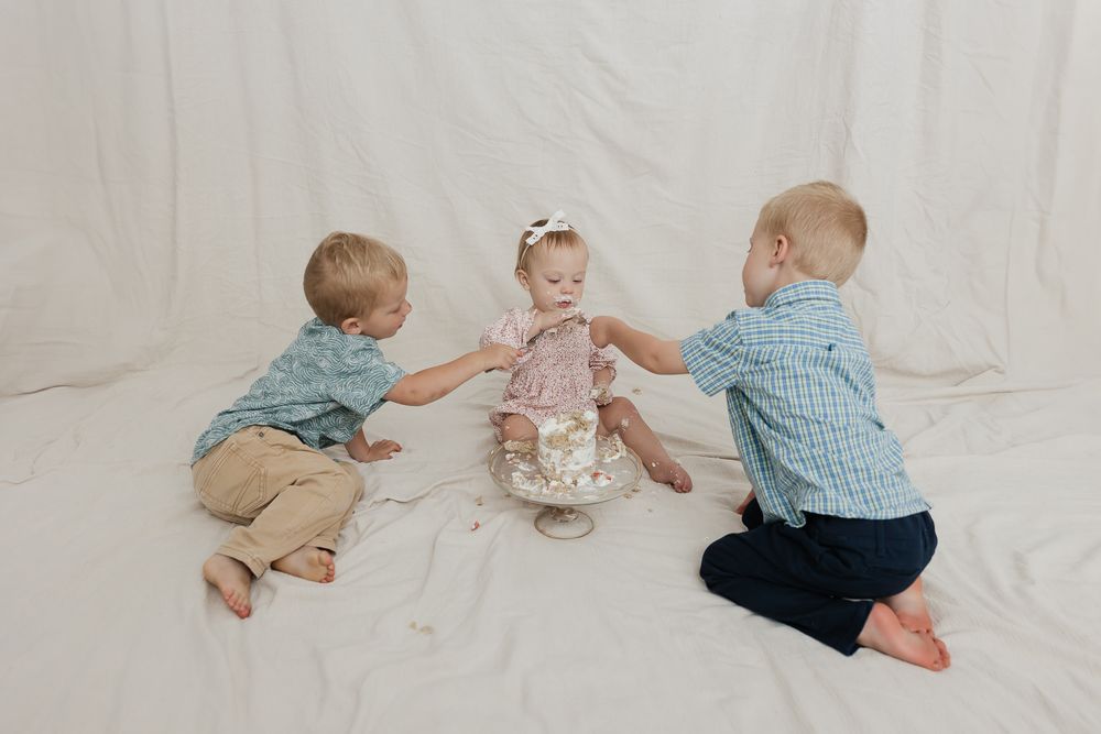 cake smash photo session