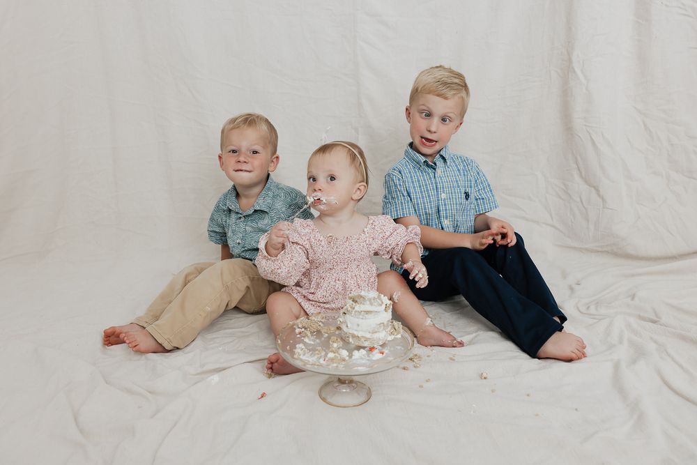 cake smash photo session