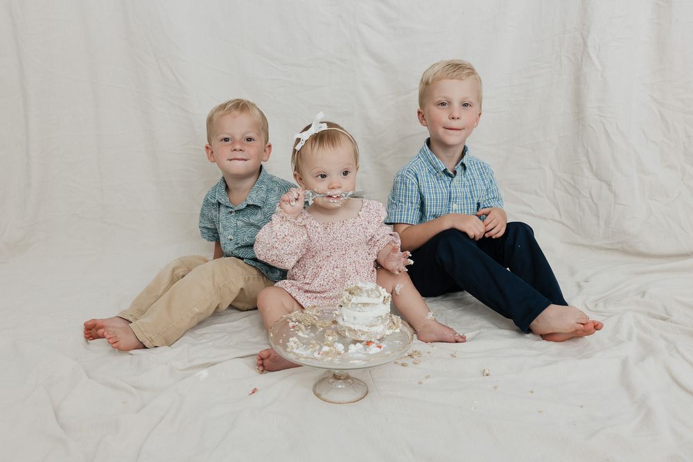 cake smash photo session