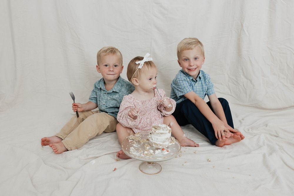cake smash photo session