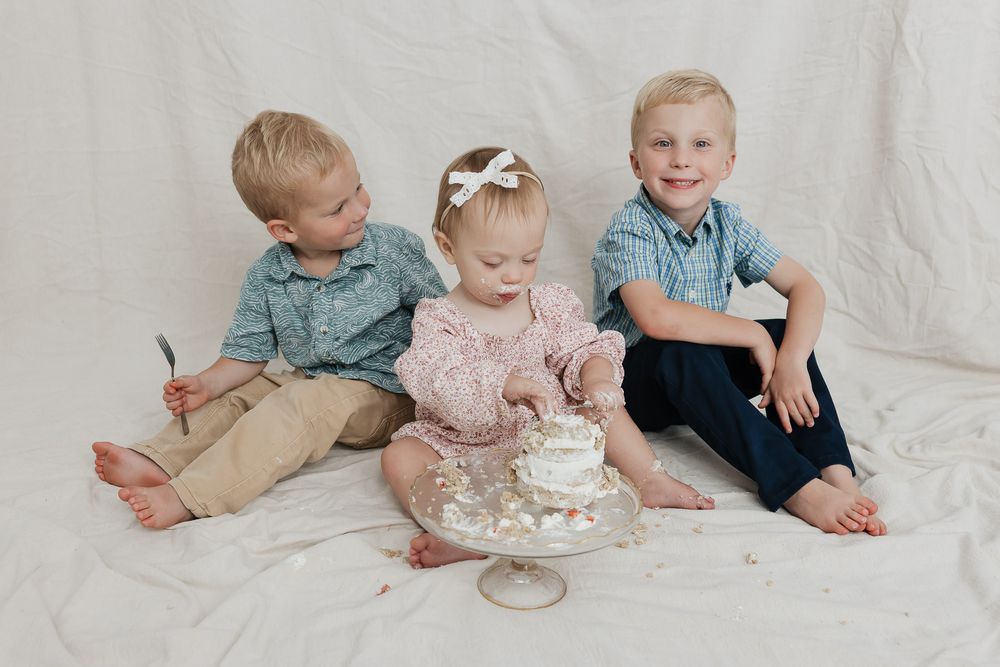 cake smash photo session