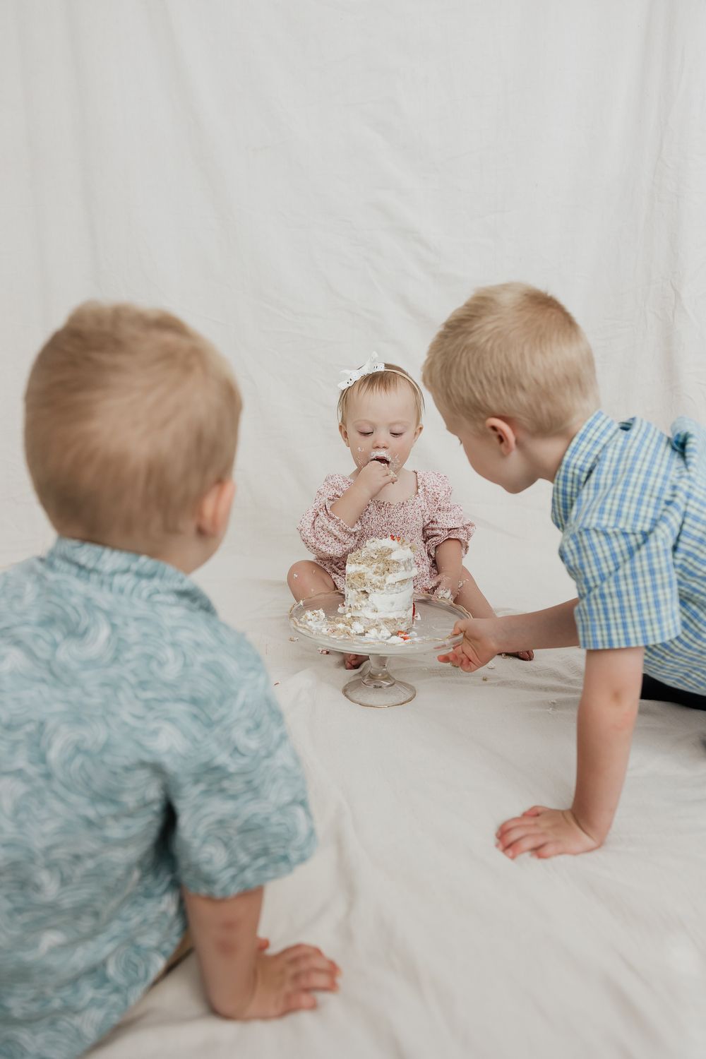 cake smash photo session