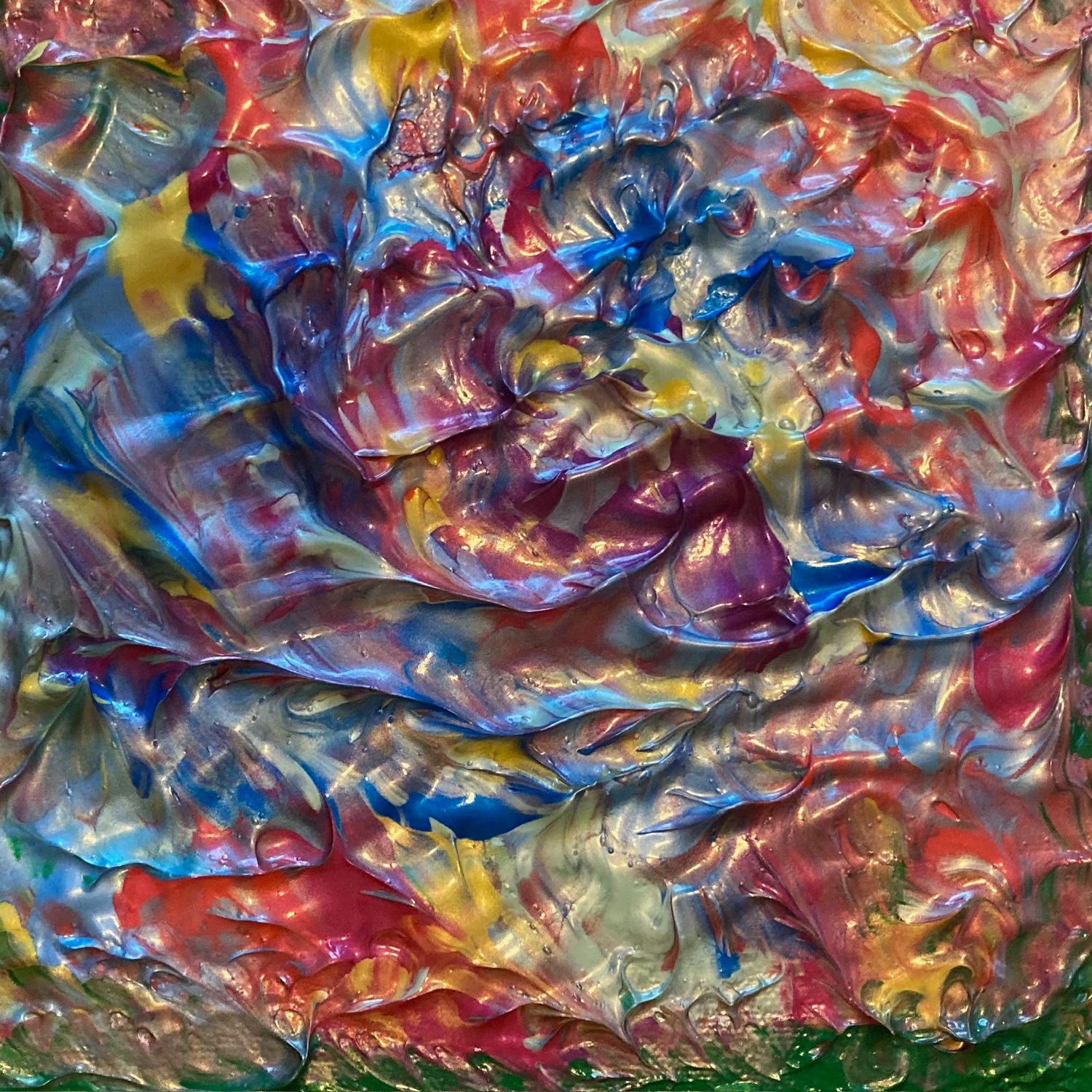 “Ripples Of Joy”, acrylic in canvas, art of faith muller