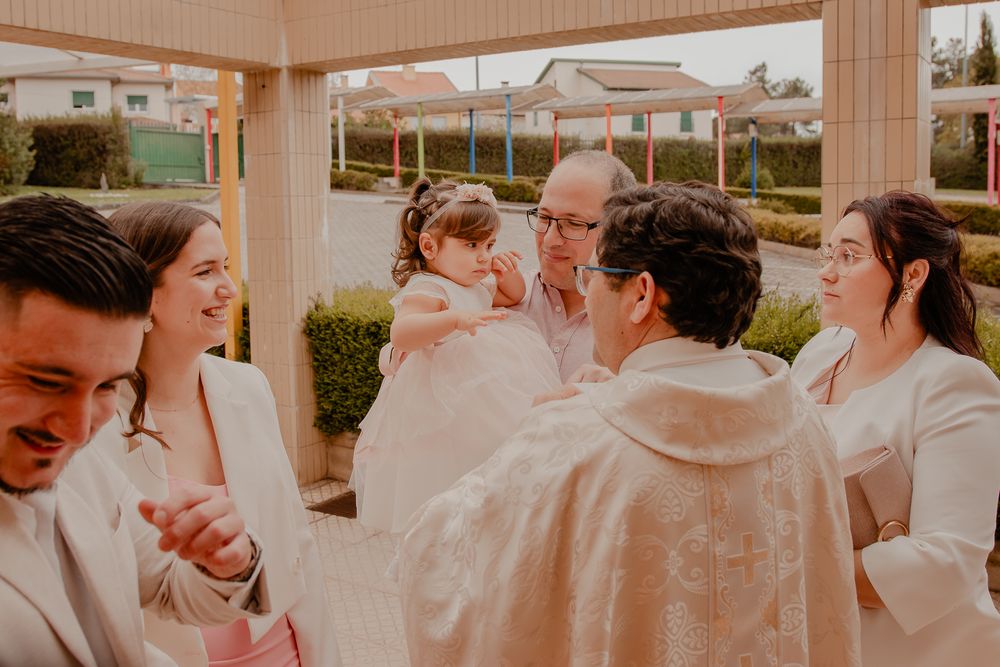A celebratory outdoor gathering with participants sharing a special moment together.