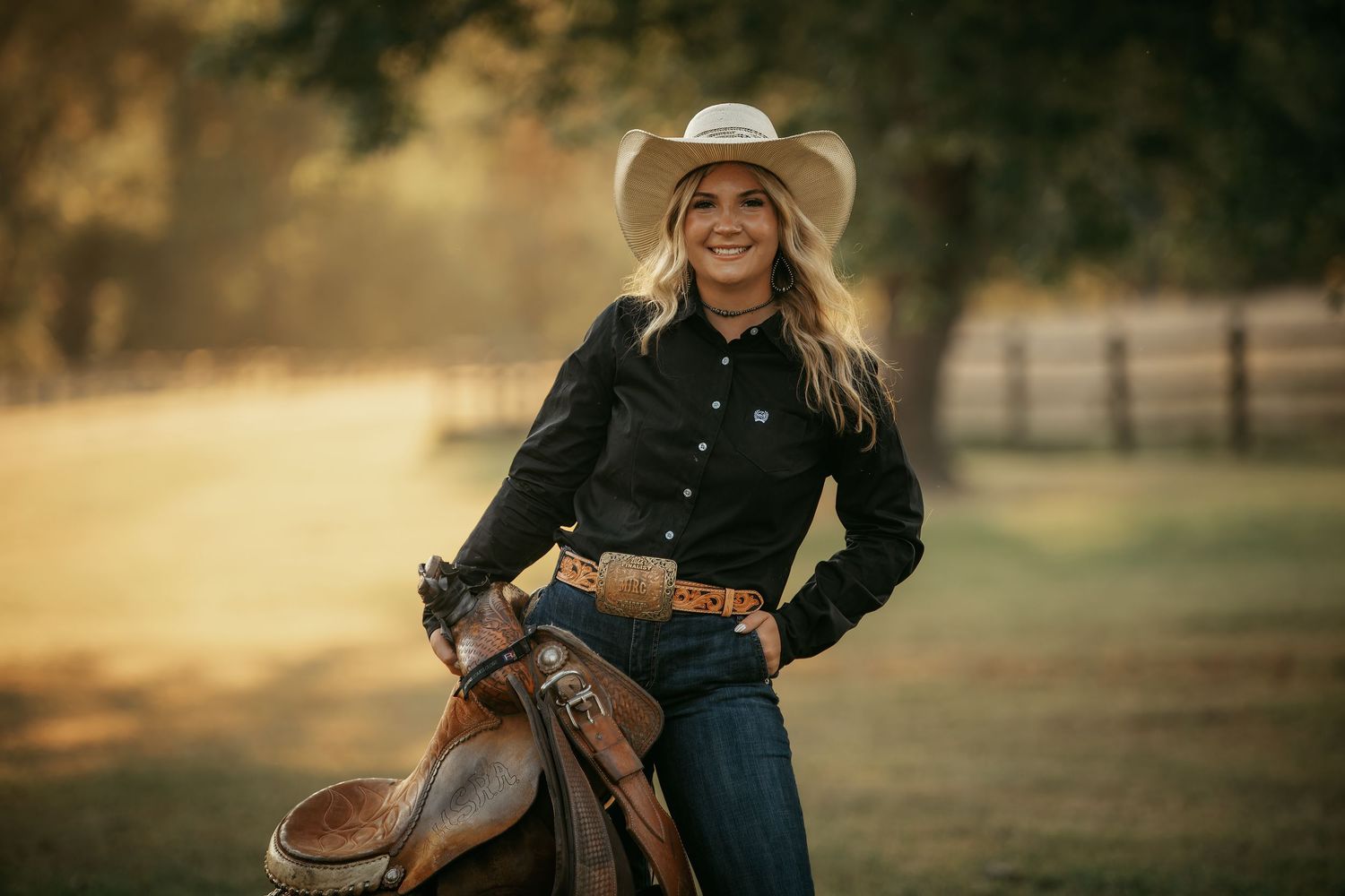 Ranch, sorting cows,