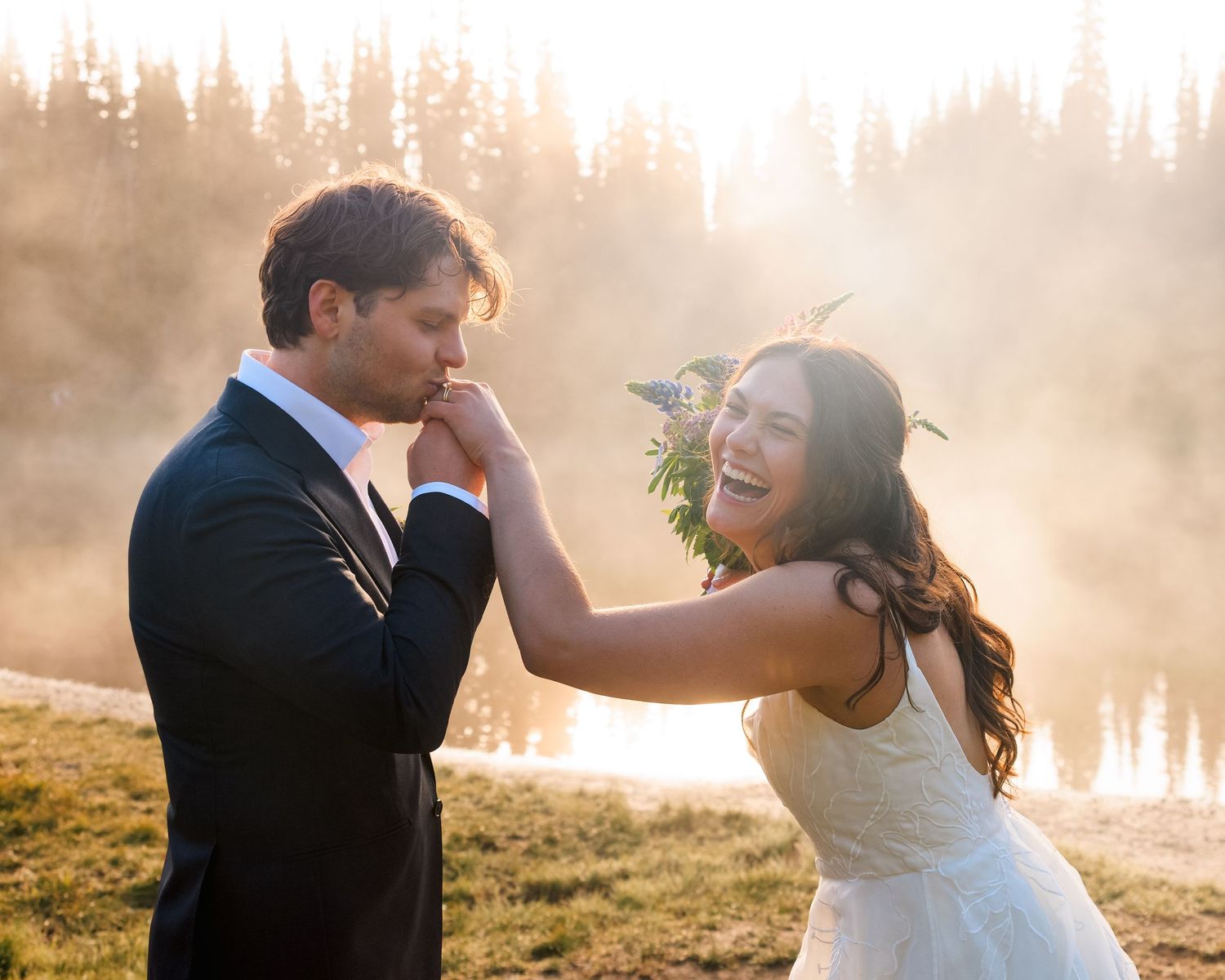 beautiful PNW adventure elopement photography