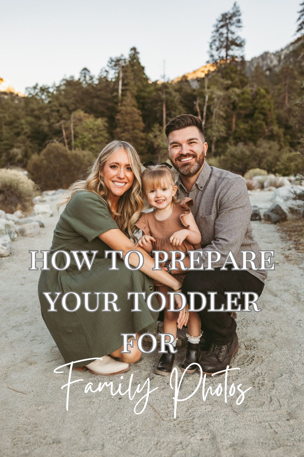 how to prepare toddlers for family photos