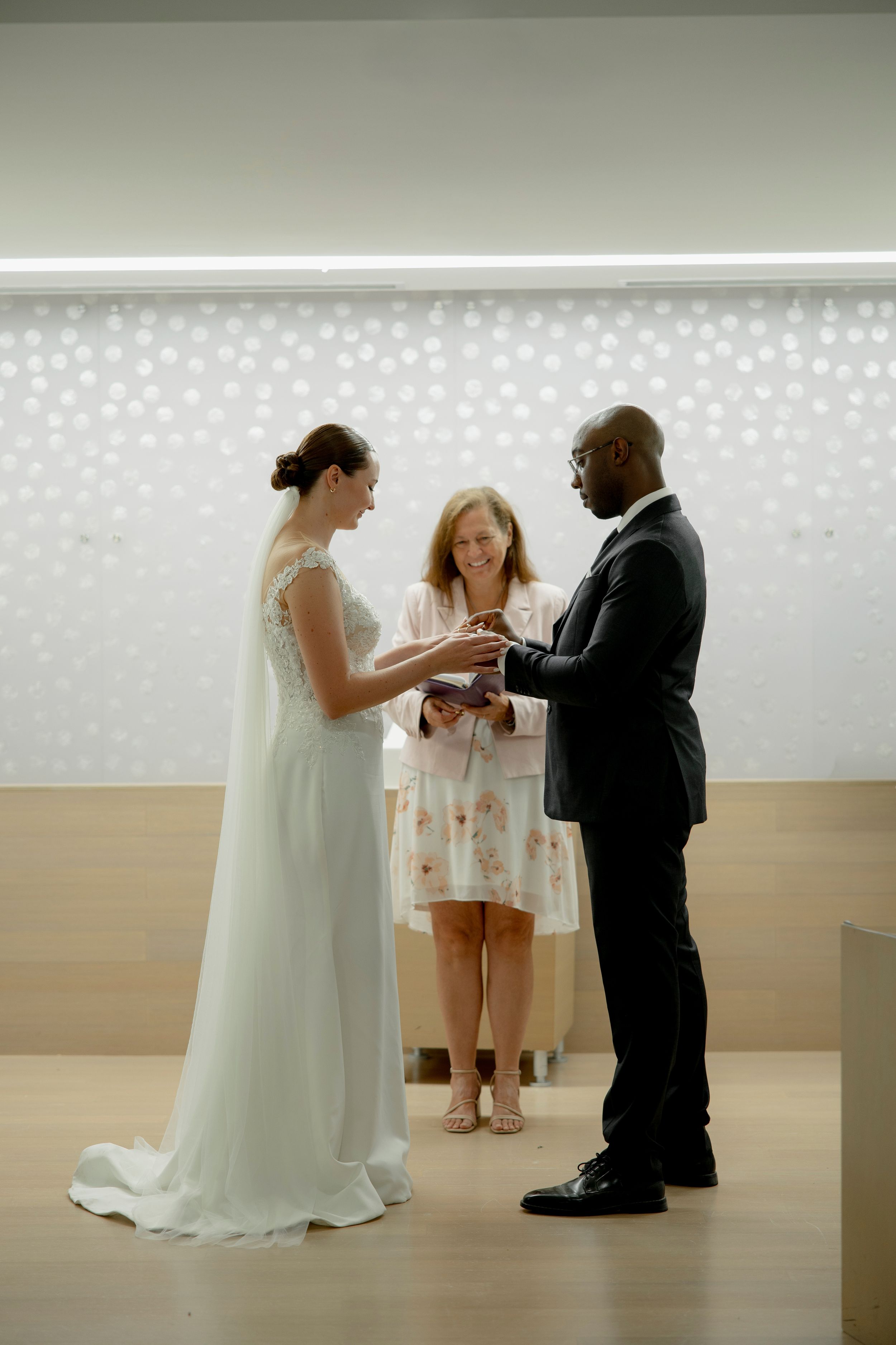 North York civic center ceremony wedding
