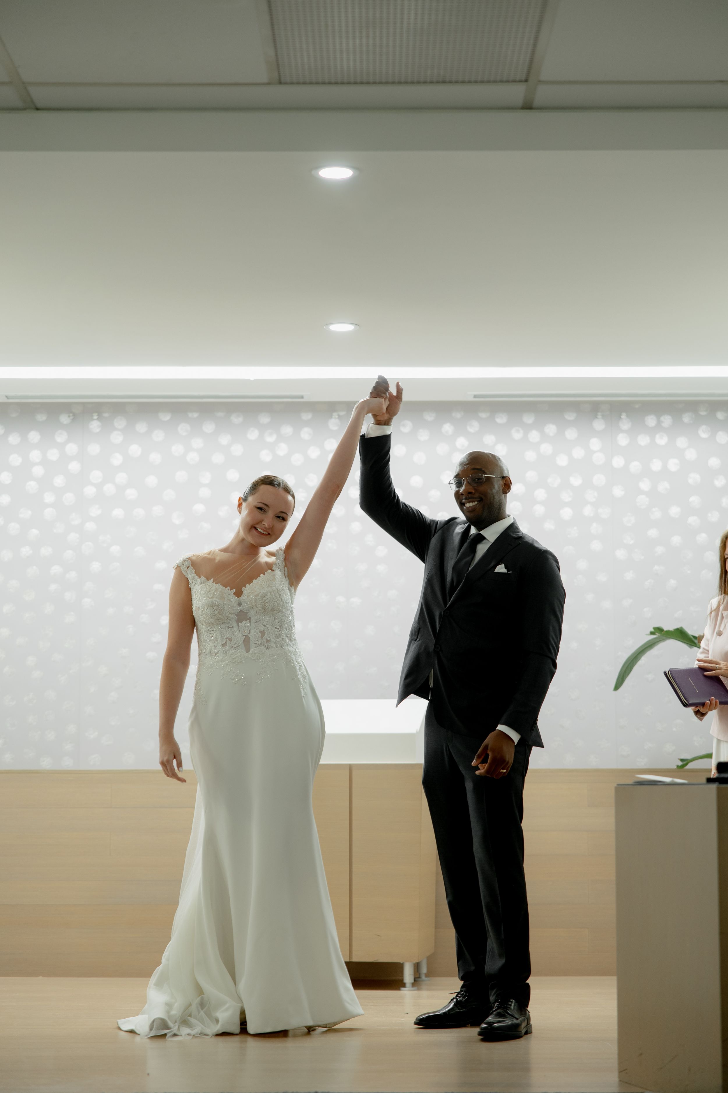 North York civic center ceremony wedding