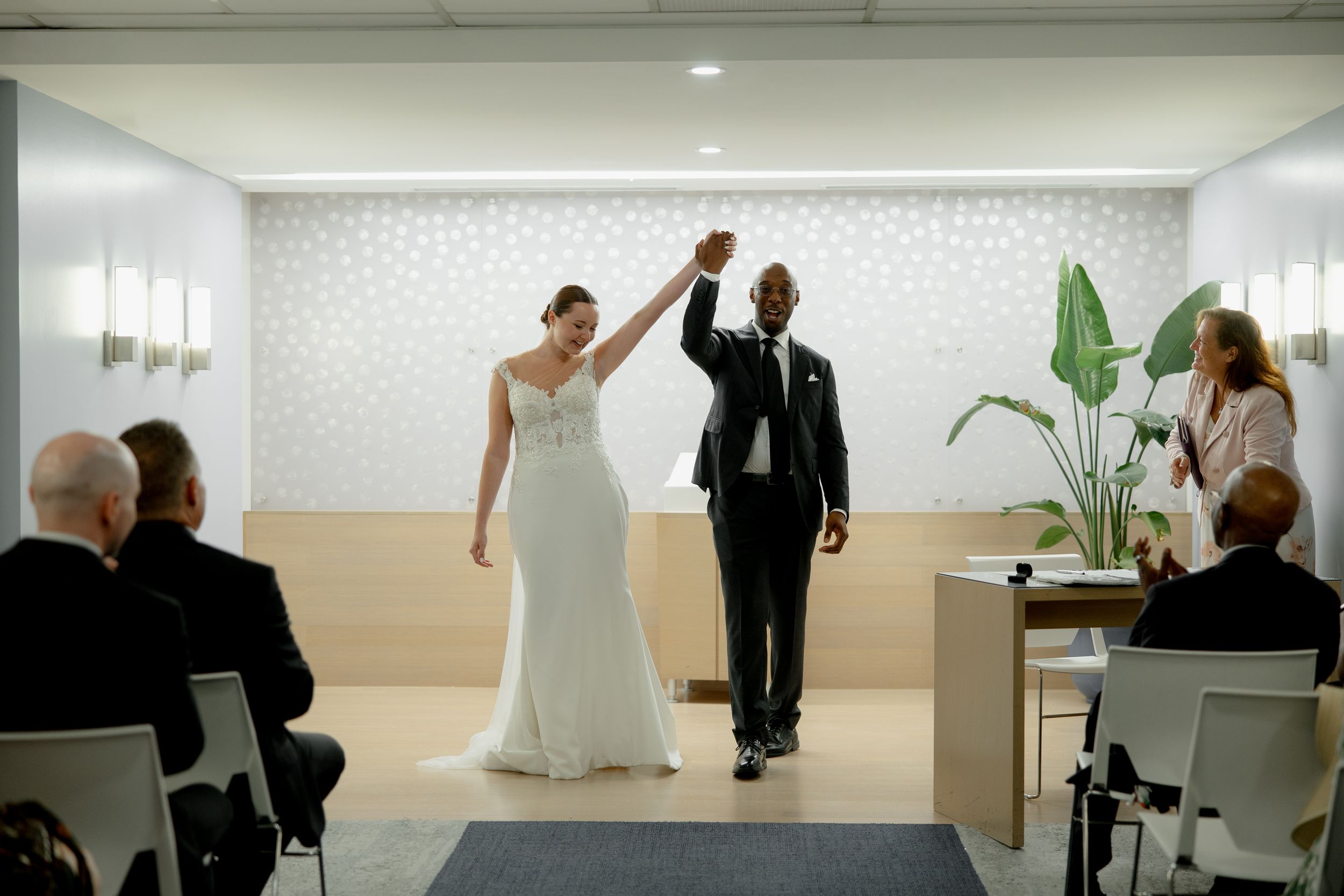 North York civic center ceremony wedding