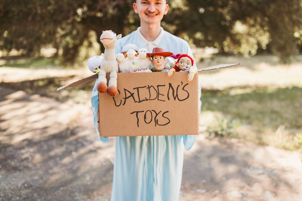 childhood toys themed graduation session with heidi grace photography
