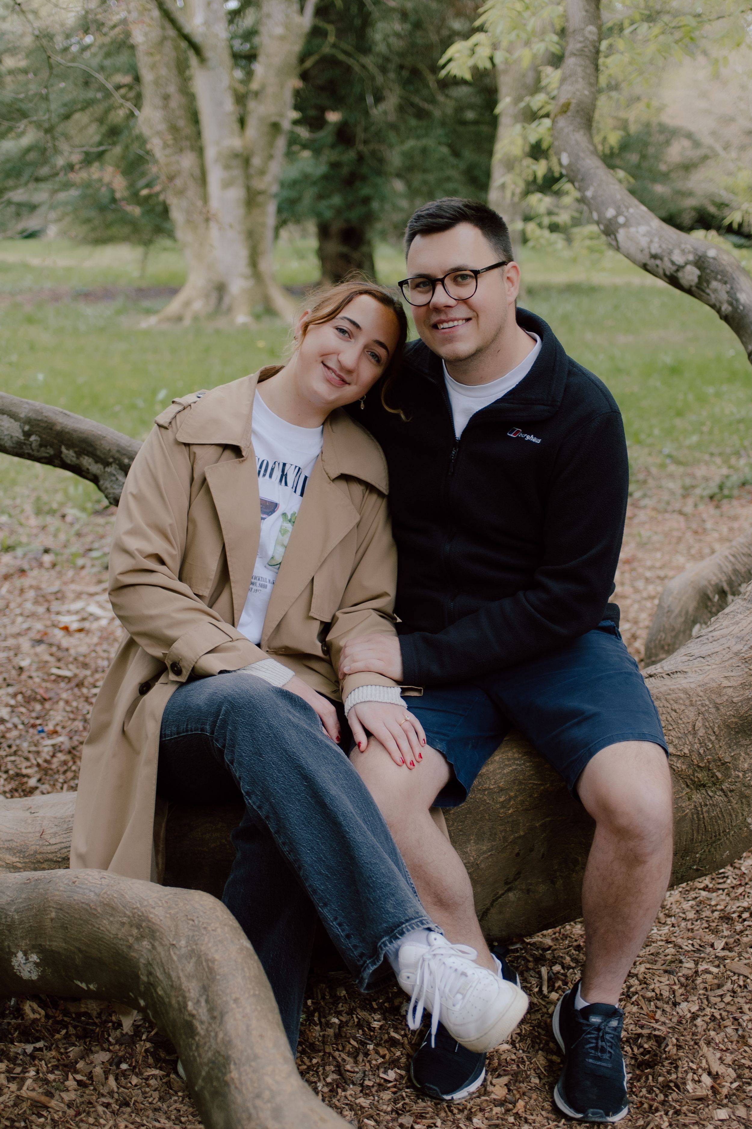 A stunning proposal at Westonbirt Arboretum captured by a Cotswolds engagement photographer.
