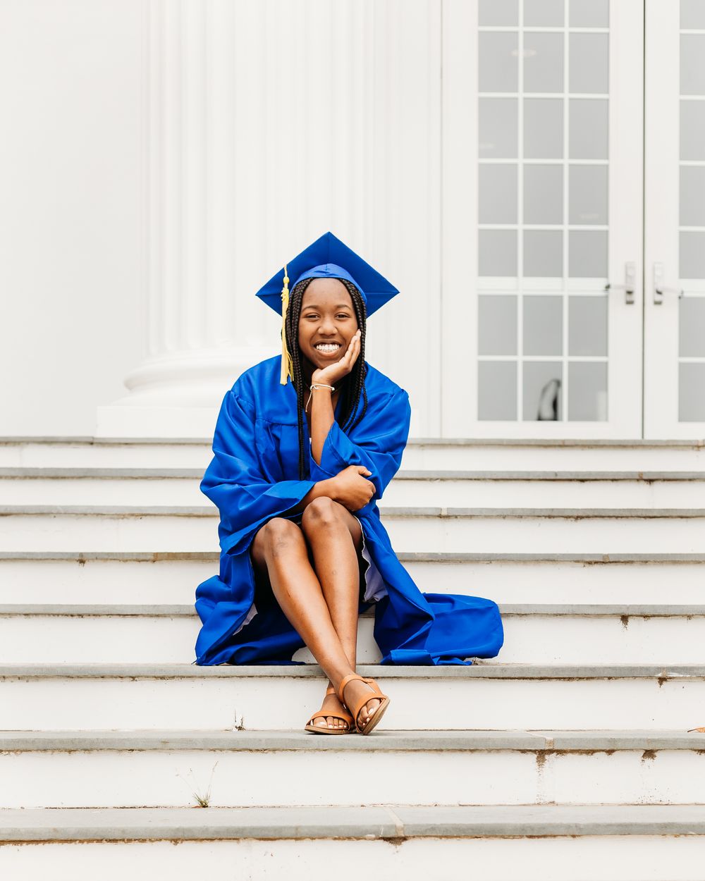 Graduation photography session in Charlotte NC by GEarlePhotography