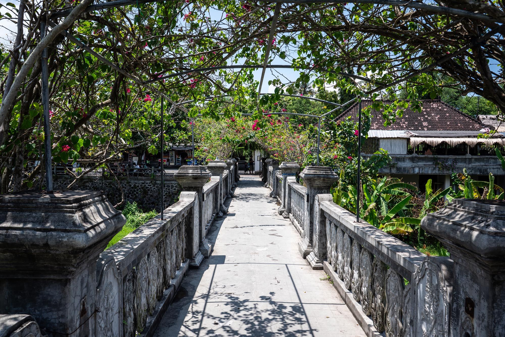 Entrance into Taman Ujung Water Palace Bali