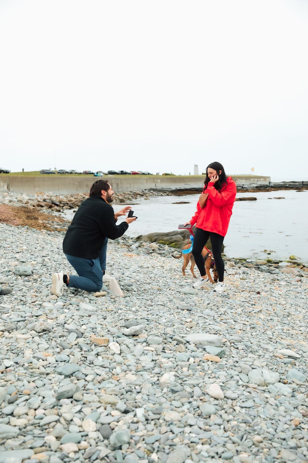 engagement, surprise proposal, Brenton point.  Bristol, Portsmouth Newport Rhode Island. engagement photography.