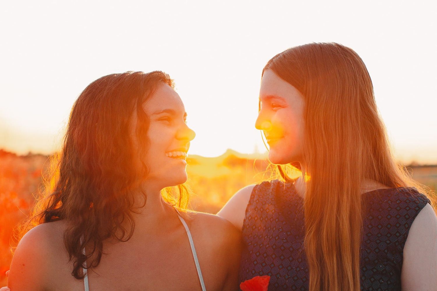 IL Photography Portraitfotografie Freundschaftsshooting Conny & Larissa Sunset