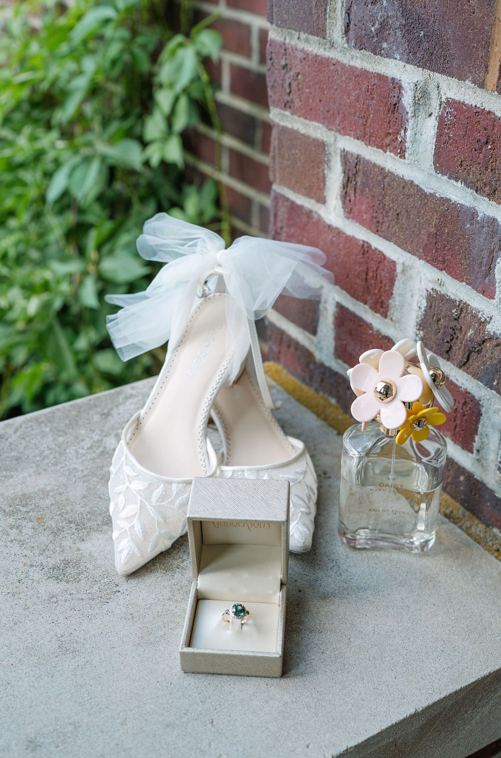 Belle Bella Shoes featured in Wayzata MN Wedding