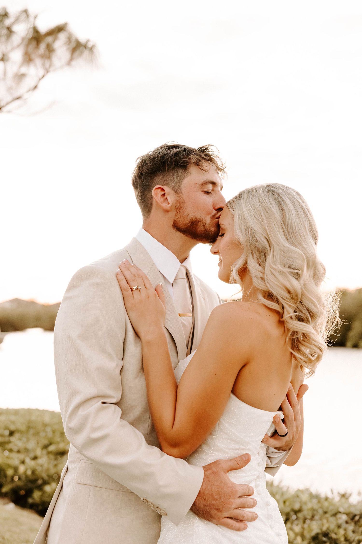 Bride and groom