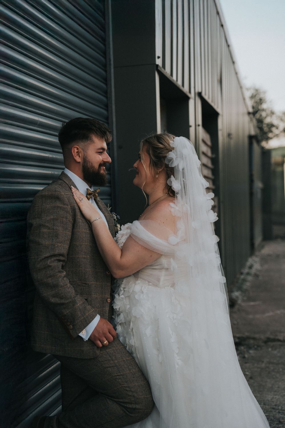 the wellbeing farm wedding photography bride groom