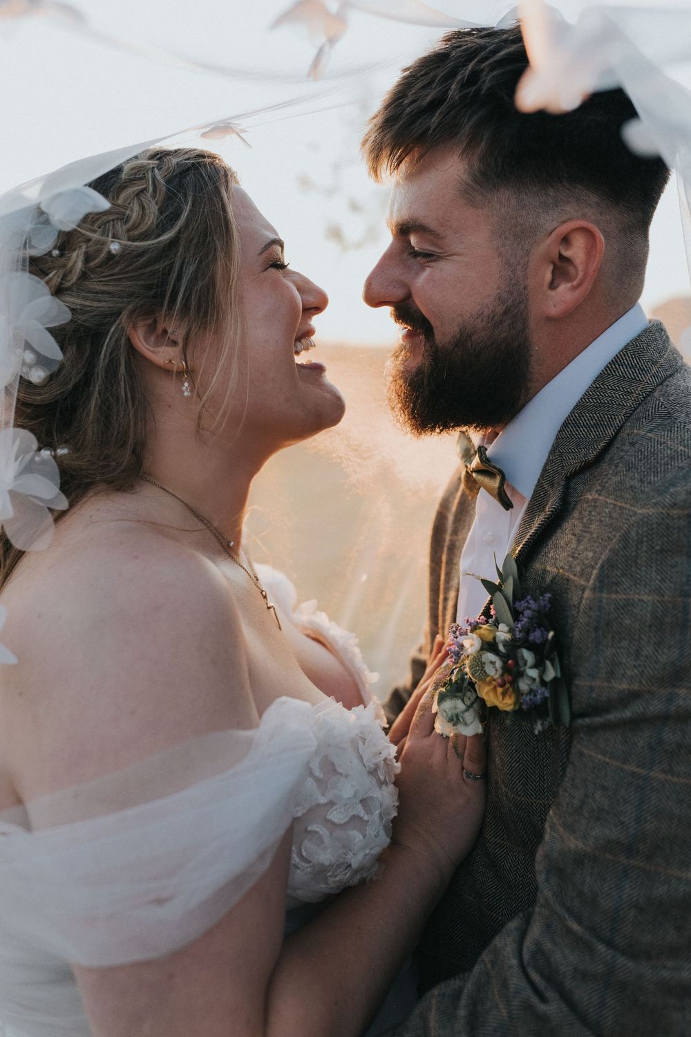 the wellbeing farm wedding photography bride groom