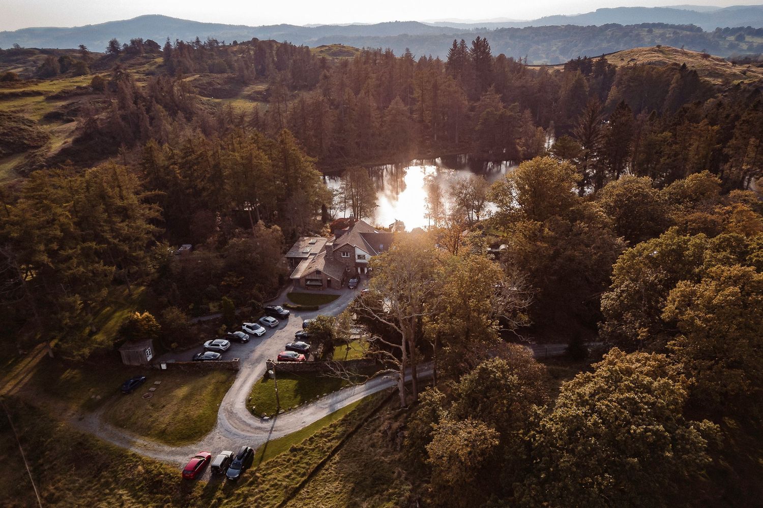 Aerial Photo of Gilpin Lake House