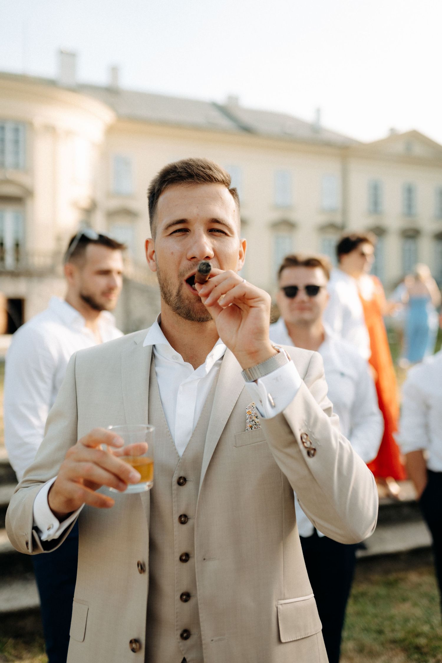 Svatební focení na zámku fotograf Lukáš Vavřinec