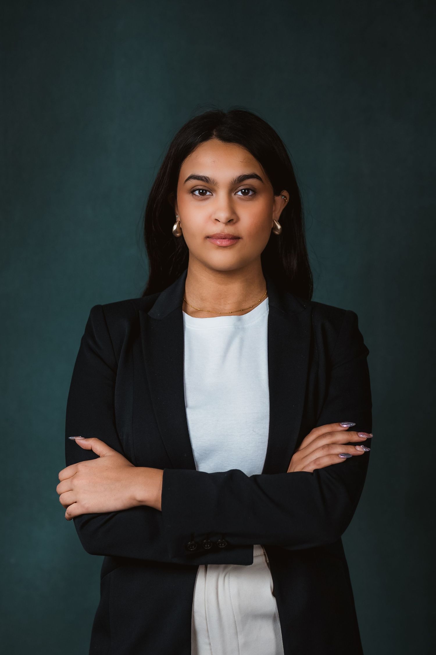 Professional personal branding portrait in Dubai for corporate executive