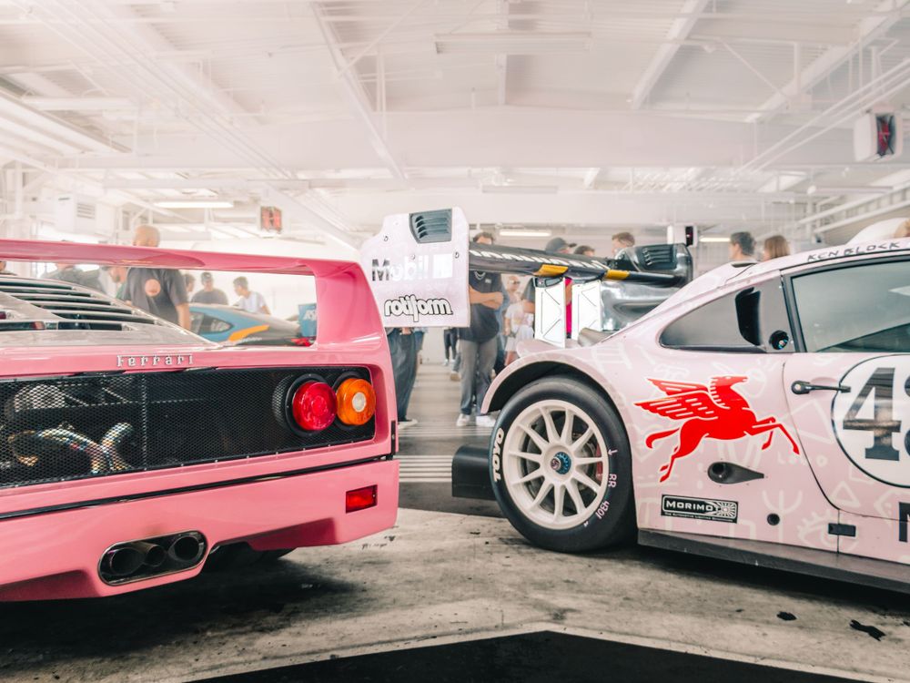 Pink Ferrari F40, Hoonipigasus