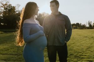 Maternity Session, Grand Pre Historical Site, Tangled Garden, Nova Scotia